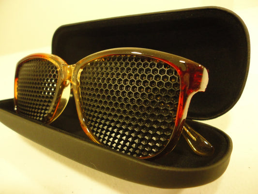 Hexagonal Pinhole Glasses - United Kingdom