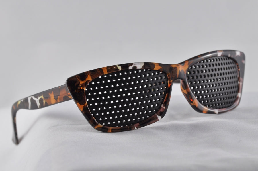 Brown Pinhole Glasses - United Kingdom